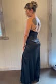 So cute and elegant! Ridiculously comfortable. Slit was the perfect height. I got it hemmed because I'm so short, but I can definitely see myself wearing this again in the future. SO cute and so perfect (especially as a simple, elegant, classy bridesmaid!) - Katie C.