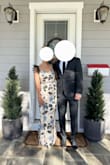 The dress is even more beautiful in person. The details were impeccable with the sequins, beading, and statement straps. Super comfortable. Got tons of compliments all night. The photographer even pulled me aside to photograph the dress! - Kim L.
