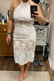 This dress did not disappoint!! I was not expecting such high quality for this price. It also accented my body well. Thank you! - Brandei B.