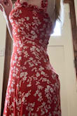 Ordered in June to wear on my August honeymoon (so it was well beyond the return window once I realized this was defectively designed). Loved the pattern, color, and cut. Fabric is thin, but everything else was so pretty I kept it. Wore and washed only once (cold wash, line dry) and the dress developed a bulge at the end of the zipper. Tried everything I could to flatten it out, but nothing worked and I learned from Google this likely means the zipper was not sewn with the right allowance for a small amount of inevitable shrinkage. Unbelievably upset I spent this much on a dress I can only wear once. It's completely unwearable with that bizarre bulge just above your butt like you have grown a little tail. - Kristina J.