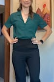 A great work top. It fits true to size. Nice material. - Katy T.