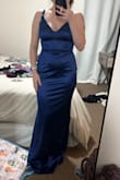 The dress is beautiful. The straps are a little loose but other than that no complaints. - Sydney S.