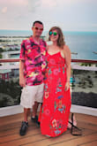 I wore this dress on a cruise and it is perfectly flowy and dreamy! I ordered a medium, based on the other reviews, and am satisfied with that size. The skirt was a perfect fit but I did hem the bottom because it was longer than I wanted it to be. The top was snug, but I have a larger chest so I was expecting it to be a little tight in that area. The straps and the back straps are all adjustable, and that's so helpful to make it fit great. I felt comfortable and supportive to wear without a bra. I 100% would recommend it! - Ashley L.