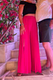 I LOVE these and I have all the colors.  They are comfortable and all the colors are amazing.  They are perfect with a crop top and heels or an off-the-shoulder blouse.  I get compliments on them all the time not to mention they travel well.  They are lightweight and do not wrinkle. - Gabrielle A.