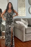 This dress was more than I expected. Absolutely beautiful. It was a bit long because I am short. Can't wait to put it on. Definitely recommend this dress. - Cecilia F.