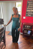 Although I liked the fit, I still had to hem it, and that was a little difficult because of the type of material. I did get a bunch of compliments. - Claudia H.