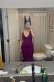 I wore this dress for a military ball and it was amazing. I got it in a smaller size and it really felt like it shaped me up. Comfy all night and will re-wear again! I'm a 32G and I didn't even need a bra for it. - Alexandra M.
