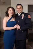This dress is gorgeous and so comfortable. The color is great. Fits true to size and made of a nice thick fabric so you don't see every tiny bump. - Heather D.