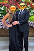 I love this dress! I wore it for a black-tie wedding, and it was amazing! So comfortable! It does run really long. I wore 5" heels and still had to get it shorted an inch or two. - Lynsey