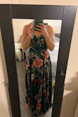 Beautiful color and fabric but about 6" too long - Rebecca T.