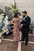 This dress was beautiful and very comfortable. It was a little looser than I expected in the waist, but that is probably better with the delicate fabric. No rips or tears. I had to have it hemmed but that's normal for my height. If I wasn't on the edge between small and medium I may have sized down. - Heather D.