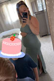 This dress is absolutely stunning. I love that I can wear it out to dinner or just to run errands. It's very flattering. The material is so soft and holds up well. It doesn't shrink or stretch in the washer/dryer. I actually ended up purchasing it in another color because I love how it fits. It also fits my baby bump perfectly. - Valentina K.
