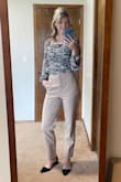 Love these pants. Great fit and material. - Katy T.
