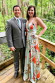 This was the perfect dress to wear to a spring wedding. I received so many compliments! It's beautiful and flowy and the satin is good quality. I'm usually a medium in Lulus dresses, but ordered a large when the medium was sold out bc I loved it so much. I had it taken in to fit me so I know my usual medium would've been fine. It's long, but I'm tall and wore heels so that was perfect! I want it in all the colors! - Erin L.
