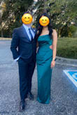 The dress was beautiful and great quality. I loved the emerald color. The chest was a bit big because my boobs are small so I had to get it stitched. But either than that the length was perfect and fit me like a glove - Narisa T.