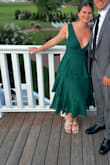 Amazing dress. I got compliments all night. People couldn't believe I had ordered it online. It was a little tight in the waist but I have wider hips. - Delaney S.