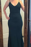 This dress is simple and beautiful. It's soft, flows great, and the material is almost shapewear-like without being tight. I love it. - Jamie L.