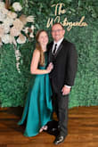 The color was lovely. The high-low cut was fun yet formal for a black-tie wedding in NY. The only thing that was a bit off was that the darts on the bust sat a little high for my figure (34DD) - not noticeable with a push-up bra hoisting the girls up a bit. - Rachel R.