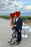 I wore the dress to a wedding at a winery. I got many compliments, it was photographed well, and I could dance all night in it! - Taylor W.