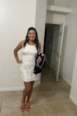 I love the material, fit so good, the back look so gorgeous. - Sandra C.