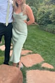Based on the reviews, I was nervous to order. I ended up loving it! The built-in bra makes it even more fabulous. - Harley-Lynn K.
