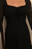 I love this shirt! So cute and flattering. Perfect with high-waisted pants. - Lily C.