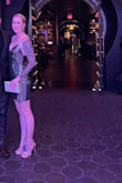 This dress was great for a night out in Vegas.  There is some extra padding in the bust and the dress fit perfectly.  It was shimmery and comfortable.  Would recommend. - Rachel P.