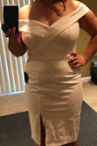 I tried on multiple dresses from Lulus and this one was my absolute favorite. Very comfortable to move in and flattering to my curves :) - Natalie K.