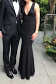 I love this dress and have worn it to 2 weddings. I received tons of compliments on both. It's comfortable without a bra. The material is of great quality and has a perfect amount of stretch to it. Highly recommend! - Kristen M.