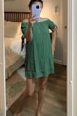 This dress is so cute, and XS fit perfectly. Bought this when it was on sale. What a bonus. - Warima M.