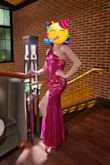 Had a blast wearing it and dancing in it. Love the color and fit and it is not scratchy on the skin like some sequin dresses are because it has a nice lining. - Lena G.