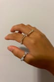 Love the style of each of these rings, they can be stacked but also look great on their own. Some are a little big for my hands but I tend to have small fingers. I love the way they look together. - Lynn S.
