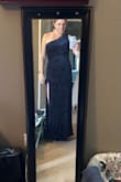 This is everything I wanted and more. The details are stunning. Love the stretch. The ength is perfect without having to wear a super high heel. Zero alterations, yay! - Lauren S.