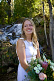I wore this to my elopement wedding and couldn't be happier! This dress is perfect! - KERI H.