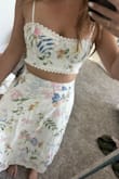 The details of this is amazing! It was a little snug in the top area, and the skirt was loose. Overall, this looks a lot more than it was and is great for so many occasions - CARLOS T.