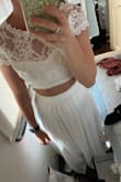 I loved it in photos online. Unfortunately, it was a little tight on the skirt part and too big up top, in shoulder/collarbone area - Mallory M.