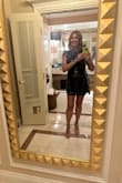 It was a perfect night out in Vegas dress.  So many compliments and the emerald green is just as pretty in person! - Megan B.