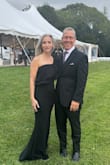 Loved this dress! I did have it tailored for length and bust. It was perfect for a formal, oceanside wedding in September. - Nathalie M.