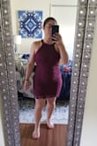 I love this dress. The lace is thick and lays nicely on me. I bought this in 2 colors! - Rosanna H.