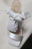I opened these and they came in dirty. I was not very happy about it. I have a wedding I planned to wear them to! - April F.