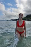I love this red bikini set. It is so flattering, and comfortable, and looks great in pictures. - Sonali D.