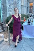 I wore this to my cousin's wedding. The minute I walked up to the church, the photographer stopped me to take photos. I got so many compliments, and it was a beautiful dress - Angie G.