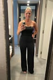This jumpsuit is so cute! The material is thick (which I loved), and it was very comfortable and flattering! I received so many compliments, and people kept asking me where I got my jumpsuit from. Lulus not only makes a great product but also has fast shipping and easy returns! I will definitely be ordering from them again! Thanks, Lulus! - Brianne M.
