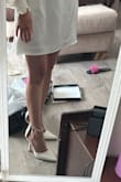 I'm normally a 7.5 but this is too large, I like the style but I might end up returning it. - Katrina R.