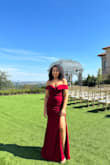 Buy the dress! It's so beautiful for a special occasion. I wore it for a formal wedding, and I received compliments all night! - Dina M.