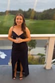 Loved the fit of this dress, form fitting but has stretch! Received so many compliments on it and super flattering. I only needed to get it hemmed due to my height. - Paige J.