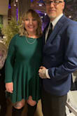 I wore this for my husband's work Christmas party. It was fun - the dress and the party! I got a ton of compliments on it and I wore it with above-the-knee black boots. I felt and looked good. - Natasha T.