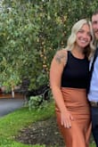 I love this top. I typically order a small in these types of tops, but I ordered a medium because I needed it for a wedding, and smalls were out of stock. It fit well, but the small would've been more supportive. I still think it's so cute and got many compliments. - Brittany R.