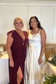 I wore this dress to my son's wedding and got numerous compliments on it. It is very well made and the material is good, not cheap at all. - Stacy C.