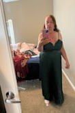 I love the feel of the material. It fits perfectly, no alterations needed - Denise S.